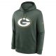 Nike NFL Green Bay Packers Club Fleece Pullover Hoodie Fir M