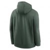 Nike NFL Green Bay Packers Club Fleece Pullover Hoodie Fir M