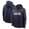 Nike Club Fleece Pullover Hoodie - NFL Seattle Seahawks College Navy 3XL