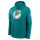 Nike NFL Miami Dolphins Club Fleece Pullover Hoodie Mardi Gras 3XL