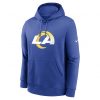 Nike Club Fleece Pullover Hoodie - NFL Los Angeles Rams Game Royal L