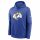 Nike Club Fleece Pullover Hoodie - NFL Los Angeles Rams Game Royal L