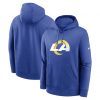 Nike Club Fleece Pullover Hoodie - NFL Los Angeles Rams Game Royal L