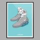 Need More Nike Mag Back To The Future Art Print 300 x 400 mm