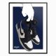 Need More Jordan 1 Fragment Art Print 300 x 400 mm