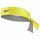 NIKE TENNIS PREMIER HEAD TIE YELLOW STRIKE/BLACK