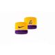 NIKE NBA WRISTBAND - LA LAKERS AMARILLO/FIELD PURPLE