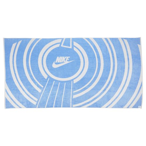 NIKE OVERSIZED BEACH TOWEL RETRO UNIVERSITY BLUE/WHITE ONE