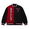 MITCHELL & NESS CHICAGO BULLS NBA TEAM OG 2.0 LIGHTWEIGHT SATIN JACKET BLACK S