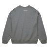 MITCHELL & NESS 90s Reflective Heather Crewneck Sweatshirt Chicago Bulls Grey L