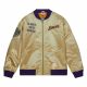 MITCHELL & NESS NBA TEAM OG 2.0 LIGHTWEIGHT SATIN JACKET VINTAGE LOGO LOS ANGELES LAKERS XXL