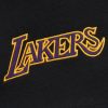 MITCHELL & NESS NBA POSTGAME FLEECE SHORTS VINTAGE LOS ANGELES LAKERS BLACK