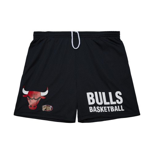 Mitchell & Ness NBA Gameday Mesh 7In Shorts Vintage Logo Chicago Bulls Black