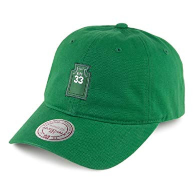 Mitchell & Ness SMALL JERSEY DAD HAT BOSTON CELTICS BIRD  BLACK