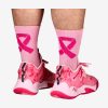 Rapcity X Pink October Socks Pink