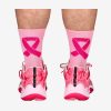 Rapcity X Pink October Socks Pink