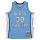 MITCHELL & NESS UNIVERSITY OF NORTH CAROLINA RASHEED WALLACE Dark Jersey Light Blue