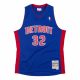 MITCHELL & NESS DETROIT PISTONS RICHARD HAMILTON 2003-04 SWINGMAN JERSEY ROYAL