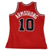 MITCHELL & NESS CHICAGO BULLS NBA SWINGMAN JERSEY 90 BJ ARMSTRONG SCARLET L