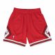 MITCHELL & NESS NBA CHICAGO BULLS SWINGMAN SHORTS SCARLET