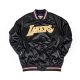 MITCHELL & NESS LOS ANGELES LAKERS Lightweight Satin Jacket BLACK