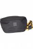 URBAN CLASSICS HIP BAG STRIPED BELT BLACK/YELLOW/BLACK