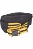 URBAN CLASSICS HIP BAG STRIPED BELT BLACK/YELLOW/BLACK