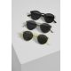 URBAN CLASSICS SUNGLASSES CYPRESS 3-PACK BLACK/LIGHTGREY/YELLOW