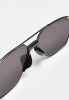 URBAN CLASSICS SUNGLASSES KARPHATOS WITH CHAIN GUNMETAL/BLACK