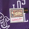 MITCHELL & NESS NBA DESTINATION LEISURE BUTTON UP SHIRT Los Angeles Lakers Purple L