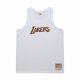 MITCHELL & NESS NBA DESTINATION LEISURE FASHION TANK Los Angeles Lakers White