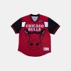 MITCHELL & NESS NBA CHICAGO BULLS JUMBOTRON 3.0 MESH V-NECK BULLS MULTI/WHITE S