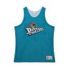 Mitchell & Ness NBA Reversible Mesh Practice Tank Vintage Logo Detroit Pistons Multi-Blue XL