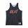 Mitchell & Ness NBA Reversible Mesh Practice Tank Vintage Logo Miami Heat Multi-Black L