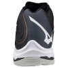 MIZUNO WAVE LIGHTNING Z6 MID BLACK/WHITE/EBONY