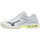 MIZUNO WAVE VOLTAGE WHITE/VINTAGE INDIGO/NEO LIME