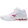 MIZUNO WAVE VOLTAGE MID WHITE / PERSIAN RED / WHITE SAND