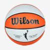 WILSON WNBA AUTHENTIC SERIES OUTDOOR BASKETBALL 6 ORANGE/WHITE