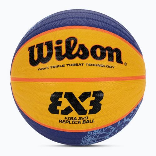 WILSON FIBA 3X3 REPLICA BSKT PARIS 2024 BLUE/YELLOW