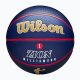 WILSON NBA PLAYER ICON OUTDOOR BSKT ZION NAVY/GOLD 7