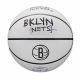 WILSON NBA TEAM CITY COLLECTOR BSKT BROOKLYN NETS WHITE 7