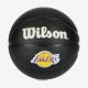 WILSON NBA TEAM TRIBUTE MINI BLACK LOS ANGELES LAKERS Black 3