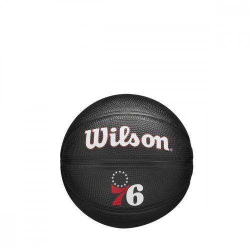 WILSON NBA TEAM TRIBUTE MINI BLACK PHILADELPHIA 76ERS Black