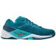 MIZUNO WAVE STEALTH NEO HARBOR BLUE / FIRECRACKER / CERAMIC